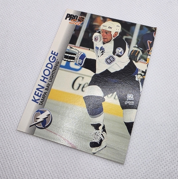 NHL 1992-93 Ken Hodge Tampa Bay Lightning #182 Pro Set Hockey Card - Picture 2 of 4